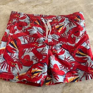 Hanna Andersson Lobster Swim Trunks